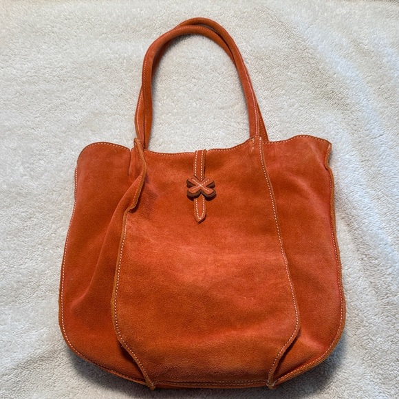 Handbags - Suede Bucket Bag